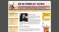 Desktop Screenshot of healthbeatnews.com
