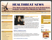 Tablet Screenshot of healthbeatnews.com